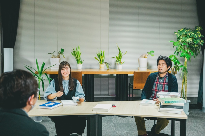 小島氏と岡田氏の写真